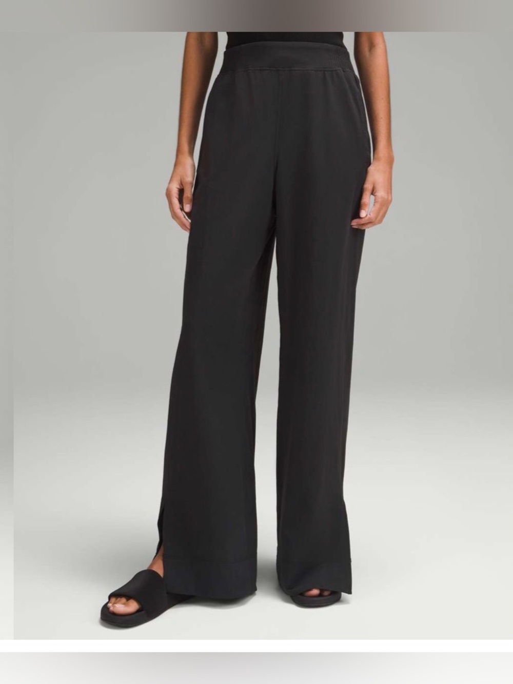 NWT Lululemon Stretch Woven Wide-Leg High-Rise Pant